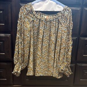 Floral Print Women's Top